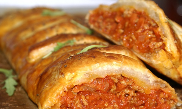 Falešné lasagne z listového těsta
