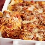 Lasagne se 4 druhy sýrů