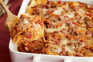 Lasagne se 4 druhy sýrů