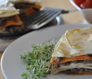 Celerové lasagne s masem
