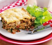 Lasagne s kuřecím masem a špenátem