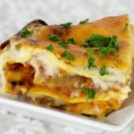 Vegetariánské lasagne s máslovou dýní