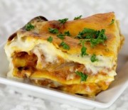 Vegetariánské lasagne s máslovou dýní
