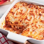 Lasagne s mletým masem a s ořechy
