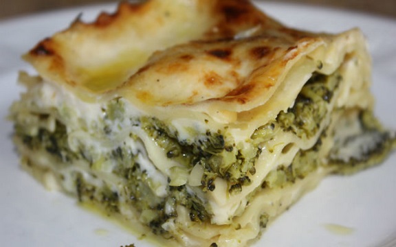 Lasagne s brokolicí