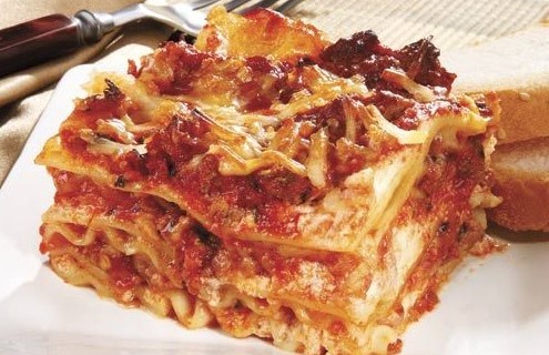 Lasagne s klobáskou