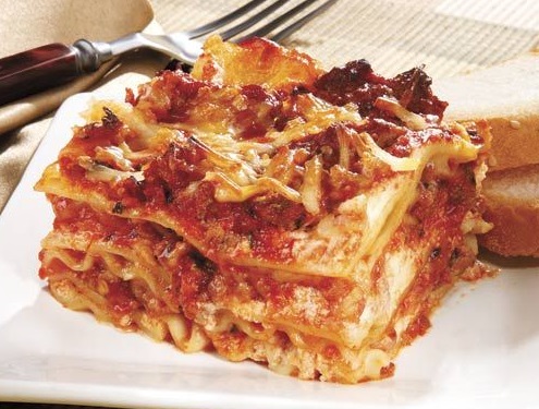 Lasagne s klobáskou