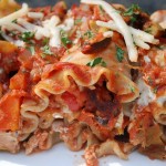 Lasagne s pórkem