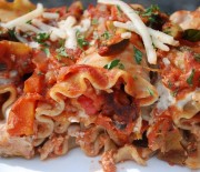 Lasagne s pórkem