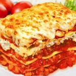Lasagne se sýrem a smetanou