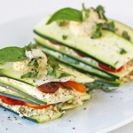 Raw lasagne z cuket a sýrem z kešu