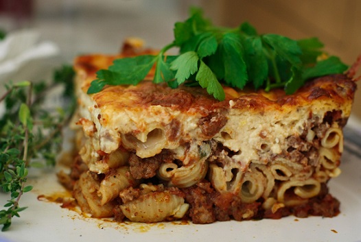 Řecké lasagne (Pastitsio)