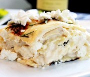 Sladké tvarohové lasagne