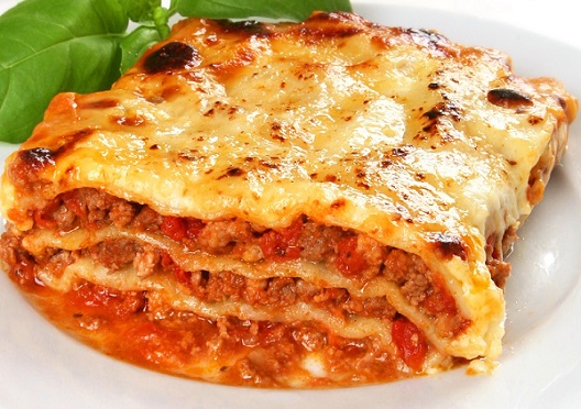 Lasagne z listového těsta podle Ládi Hrušky