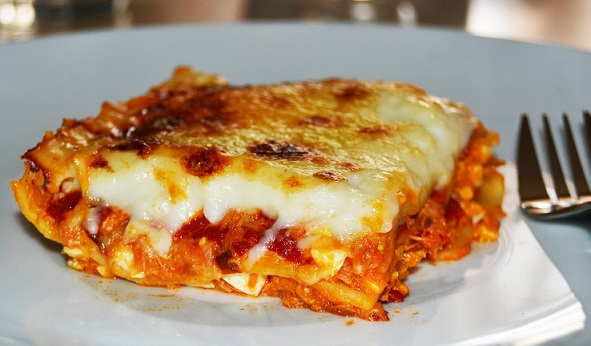 Námořnické lasagne s tuňákem